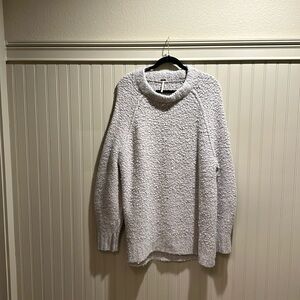 Free People Teddy Sweater Tunic Size Large (would also fit XL)